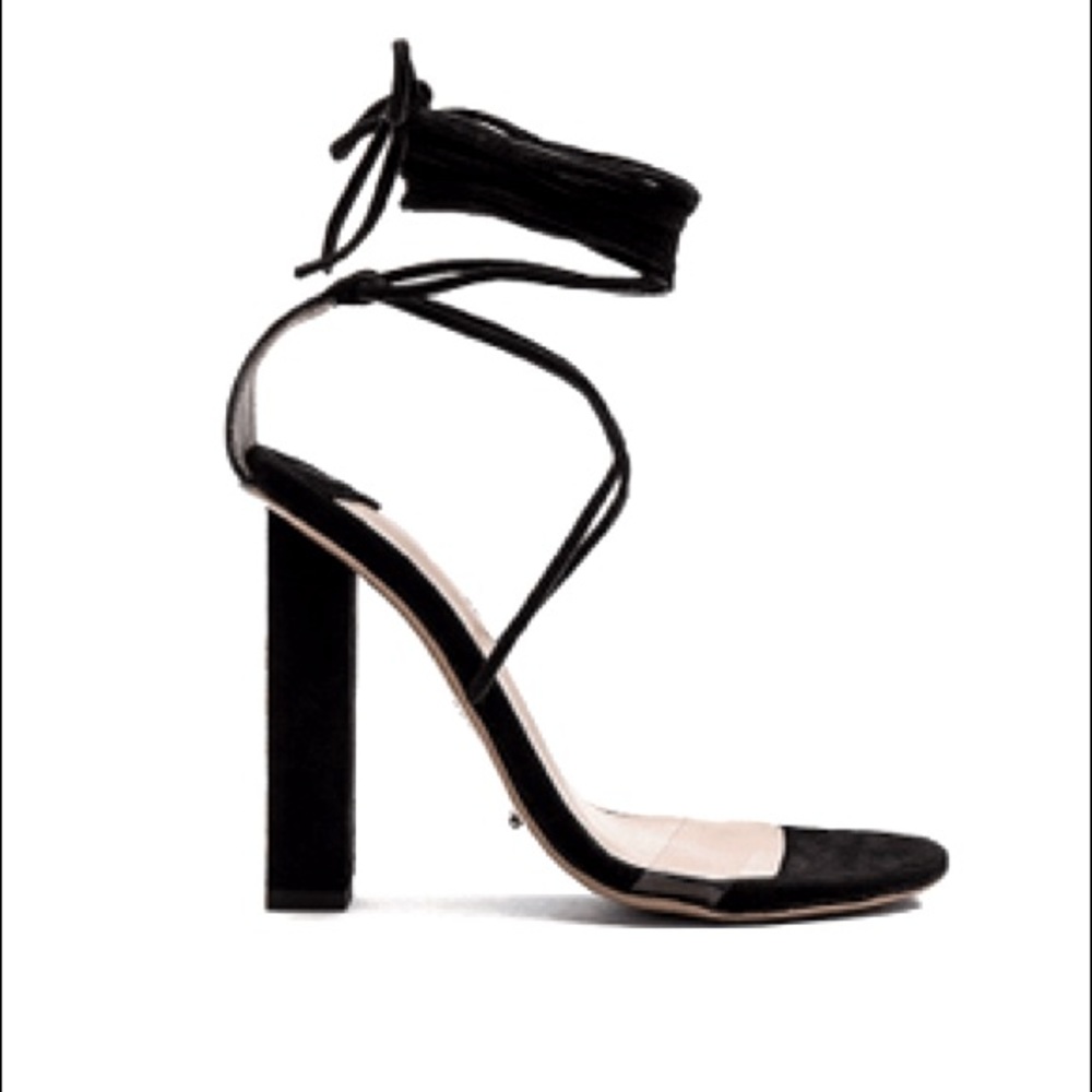 Tony Bianco Kendall Suede Black Heel